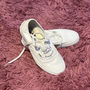 white lace up vans